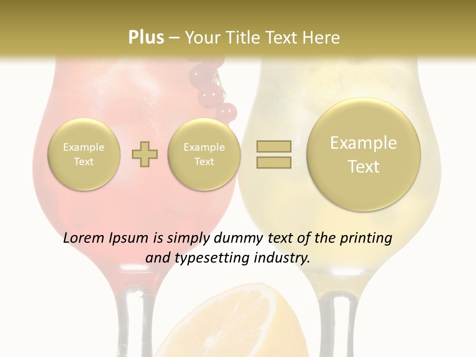 Tropical Soda Juice PowerPoint Template