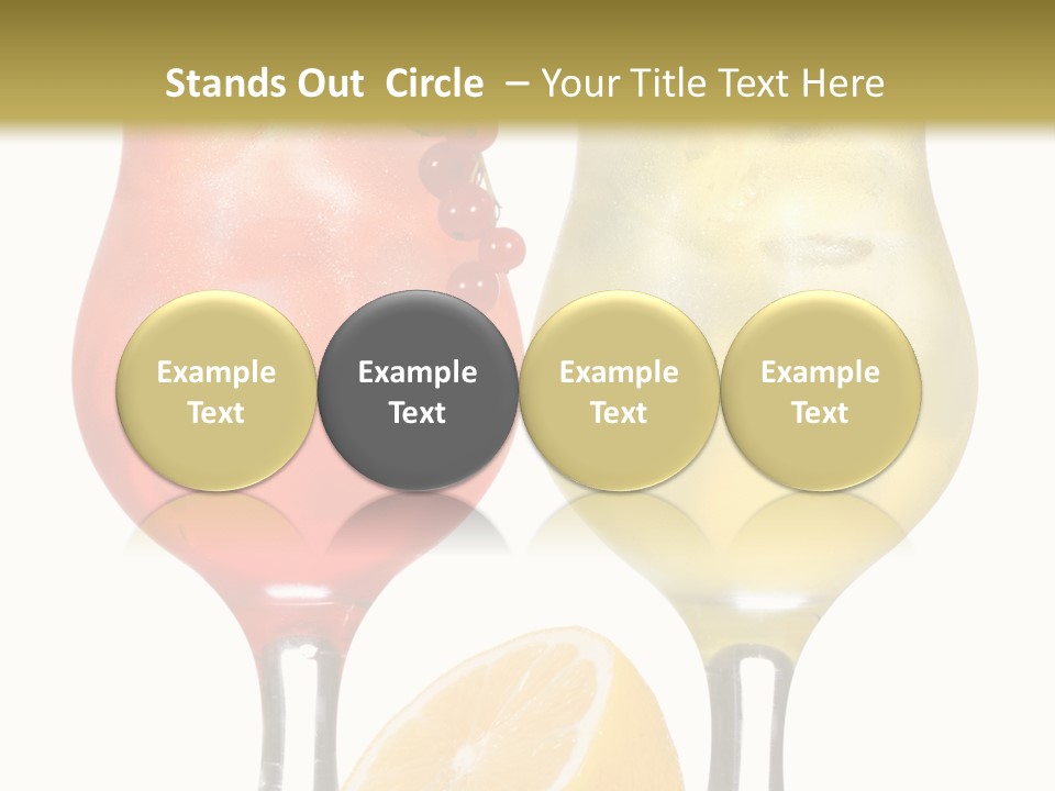 Tropical Soda Juice PowerPoint Template