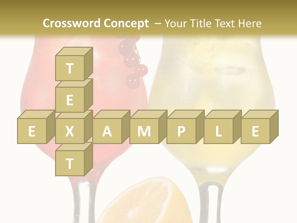 Tropical Soda Juice PowerPoint Template