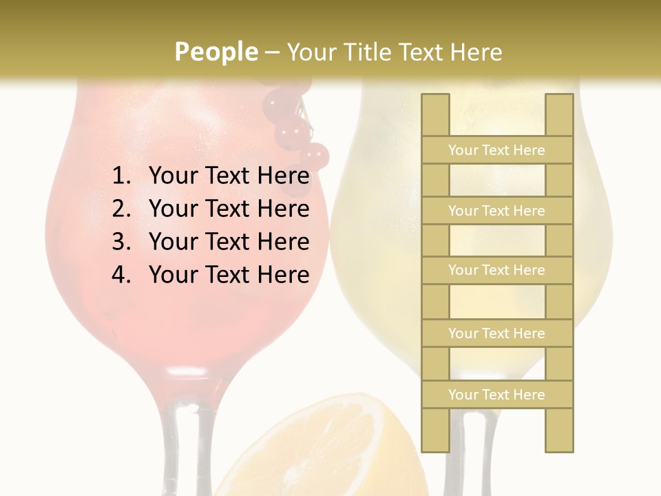 Tropical Soda Juice PowerPoint Template