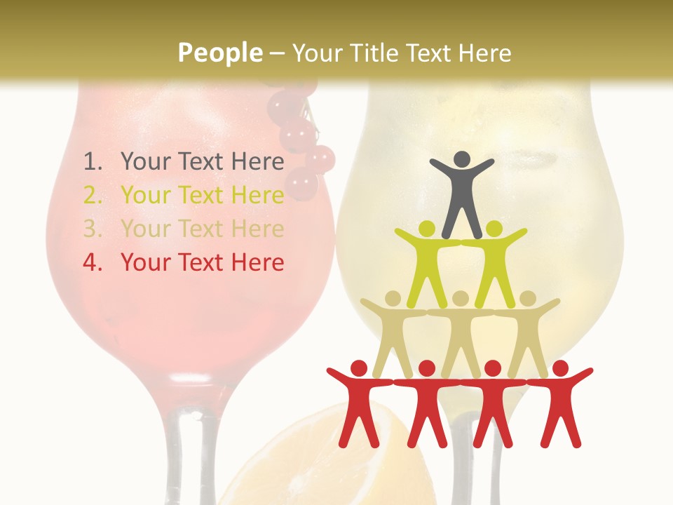 Tropical Soda Juice PowerPoint Template