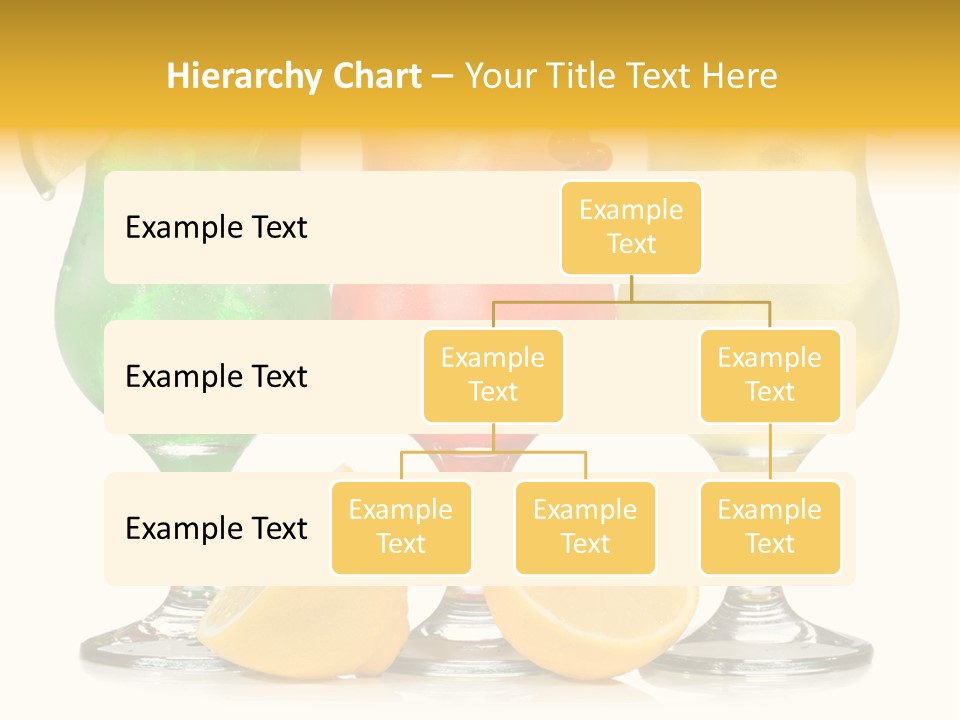 Lemon Refreshment Alcohol PowerPoint Template