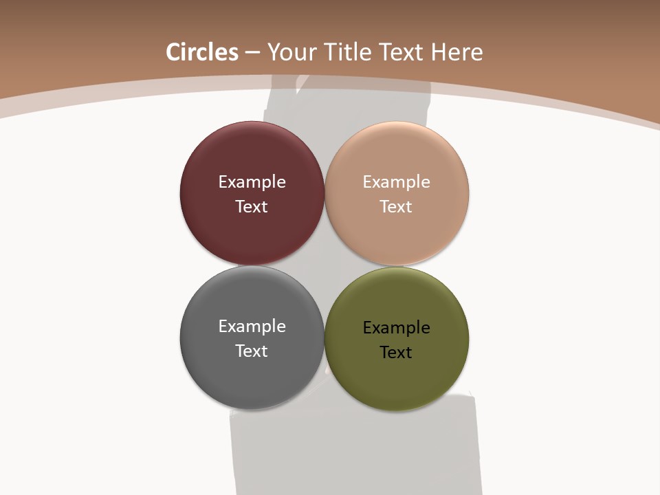 White School Business PowerPoint Template