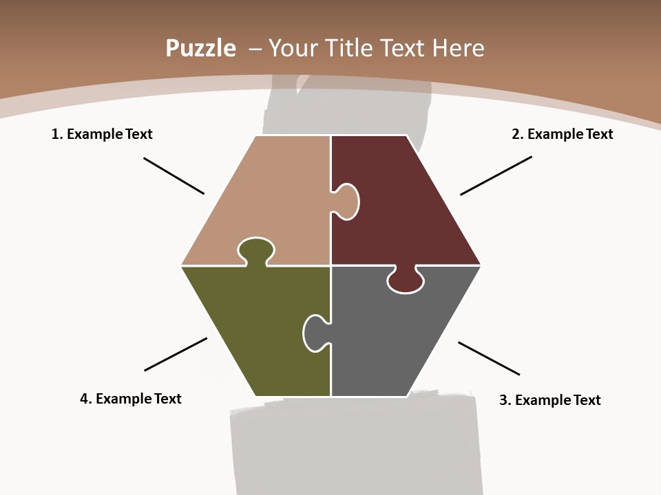 White School Business PowerPoint Template