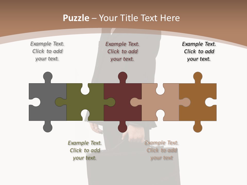 White School Business PowerPoint Template