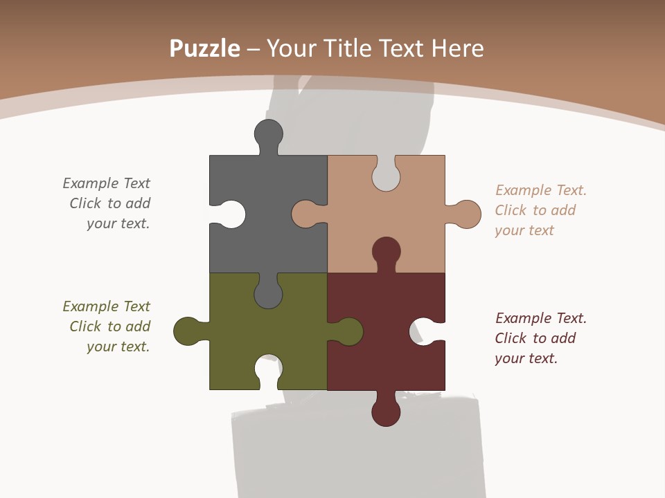 White School Business PowerPoint Template