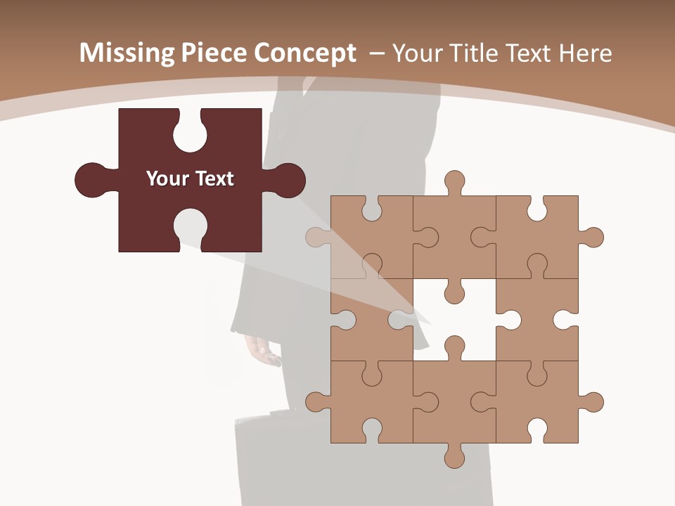 White School Business PowerPoint Template