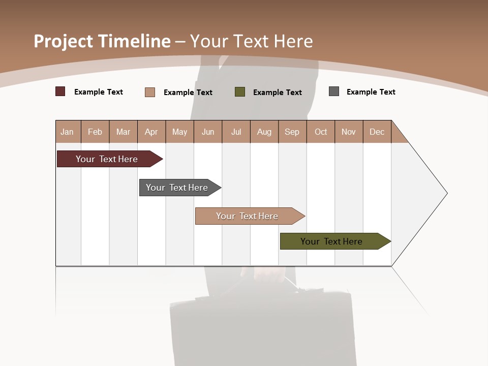 White School Business PowerPoint Template