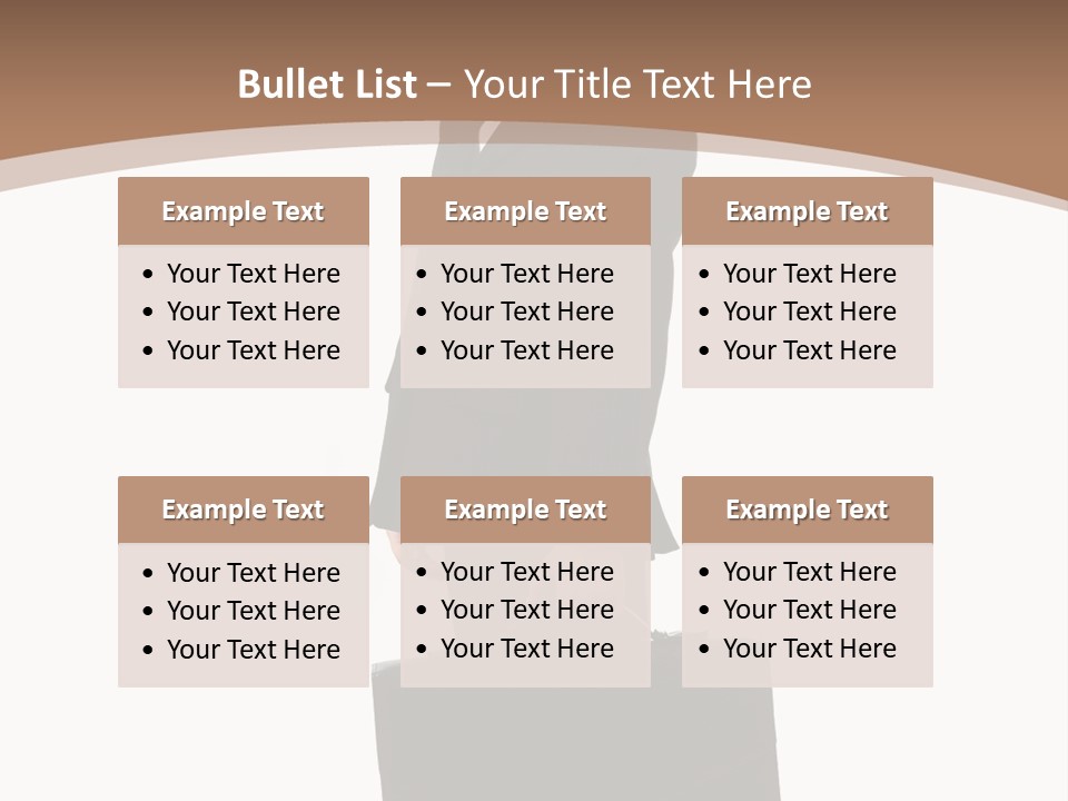 White School Business PowerPoint Template