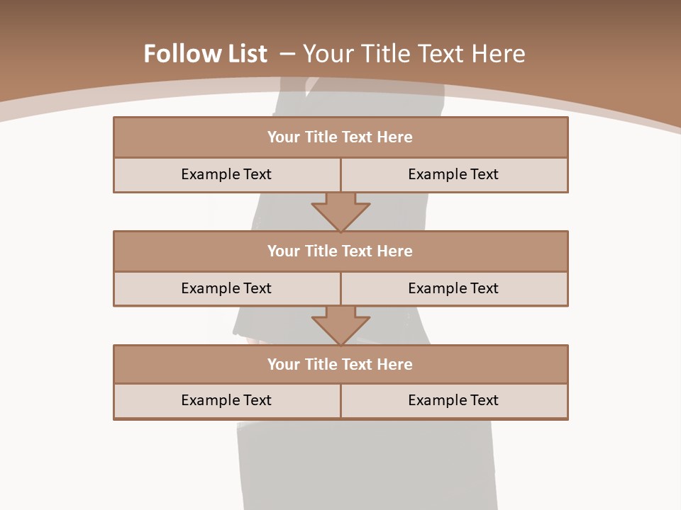 White School Business PowerPoint Template