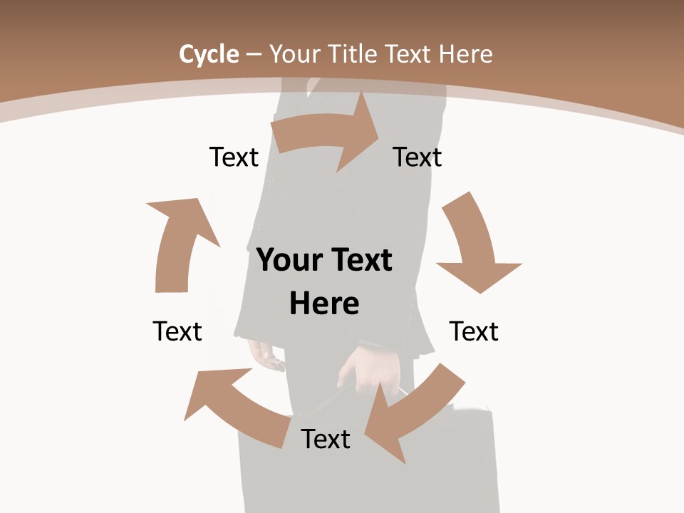 White School Business PowerPoint Template