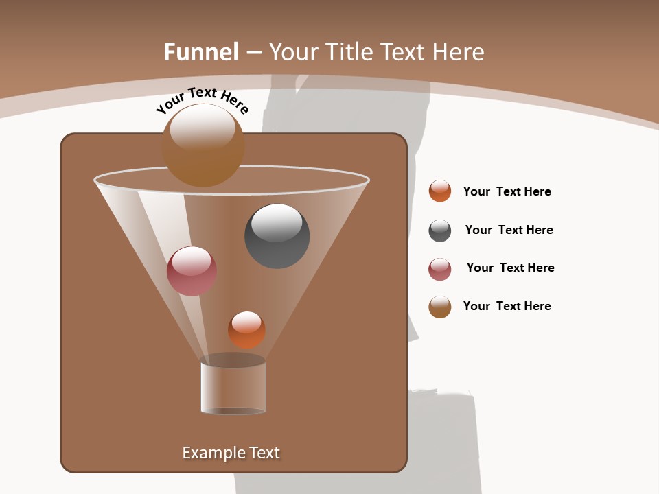 White School Business PowerPoint Template