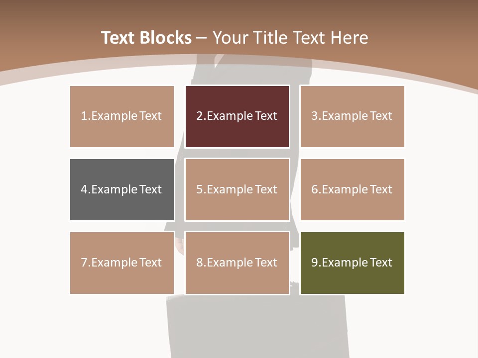 White School Business PowerPoint Template