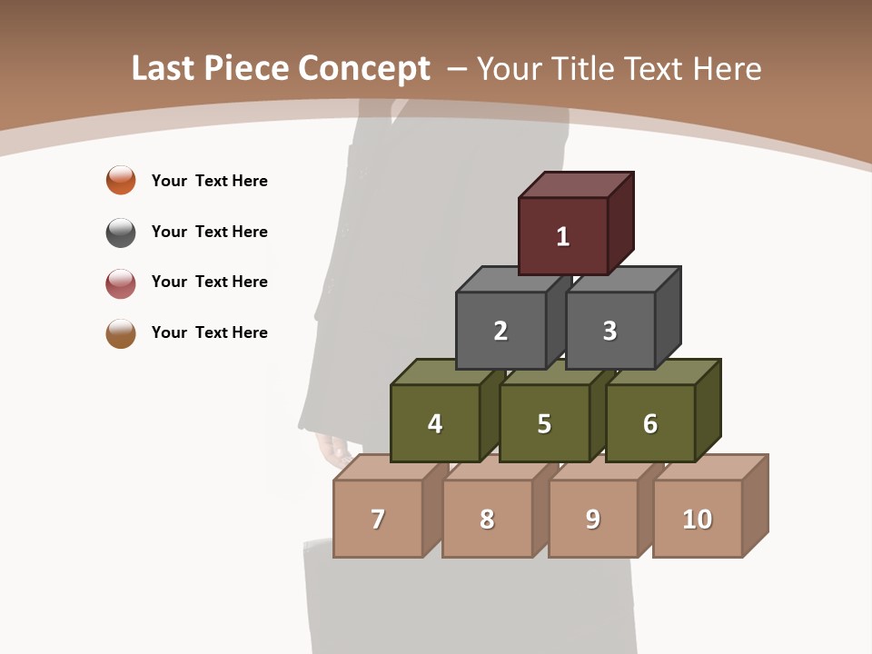 White School Business PowerPoint Template