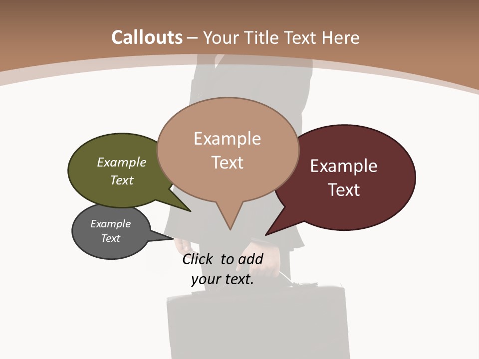 White School Business PowerPoint Template