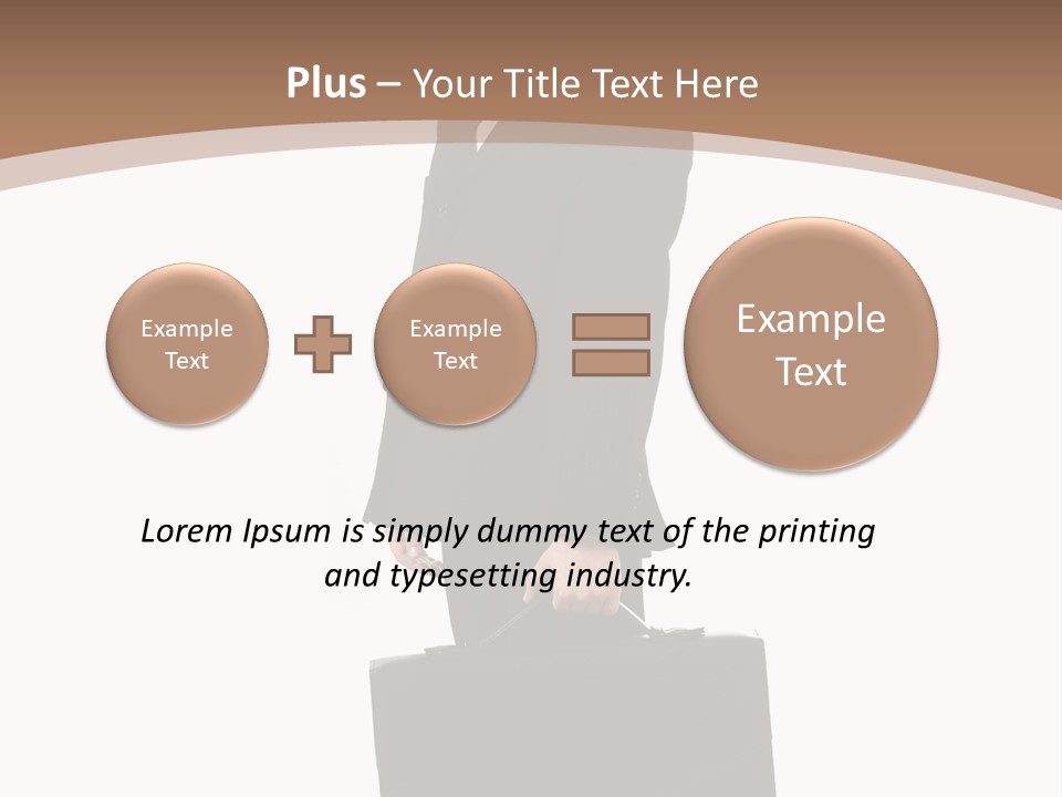 White School Business PowerPoint Template