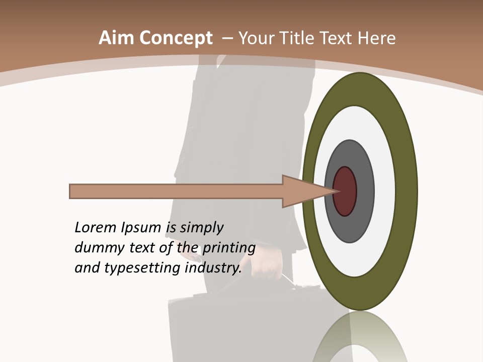 White School Business PowerPoint Template