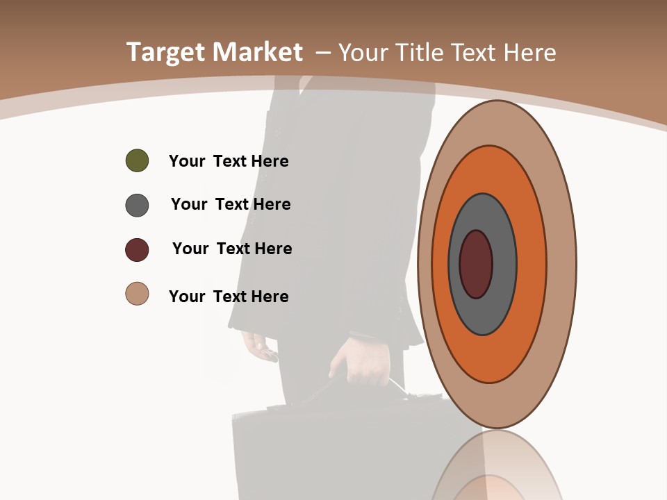 White School Business PowerPoint Template