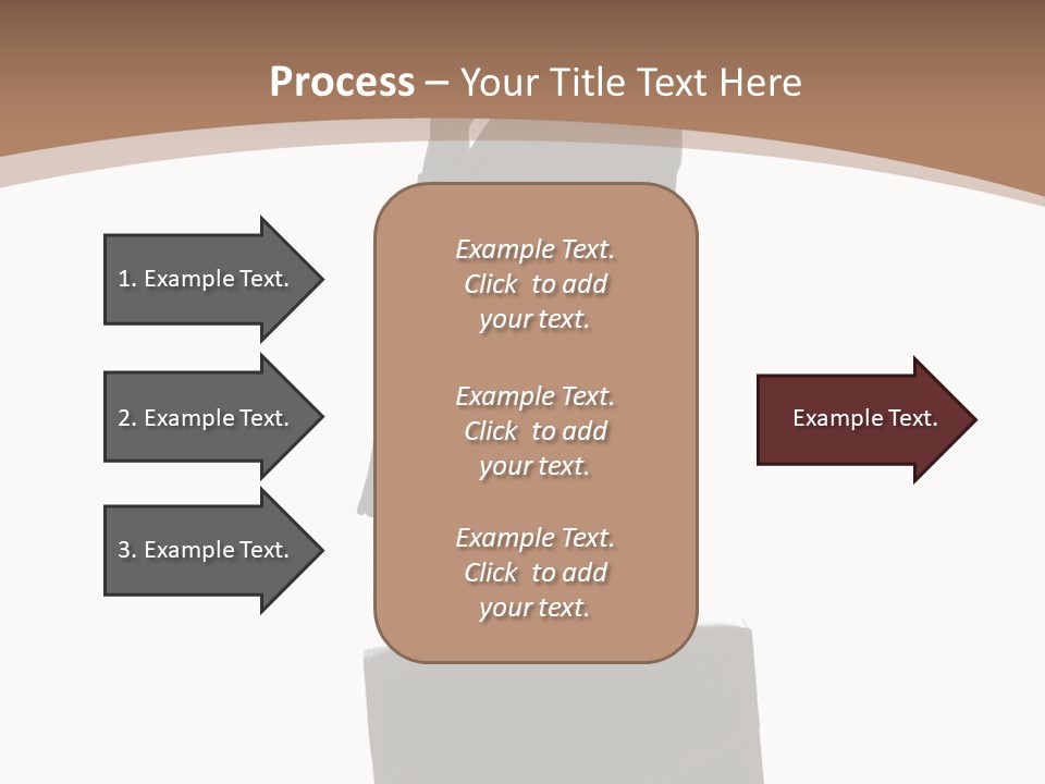 White School Business PowerPoint Template