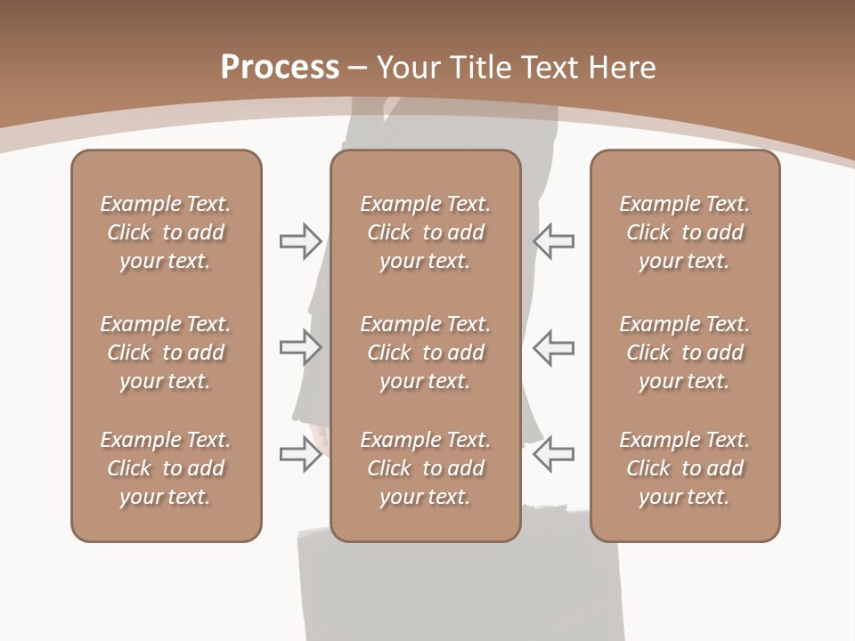 White School Business PowerPoint Template
