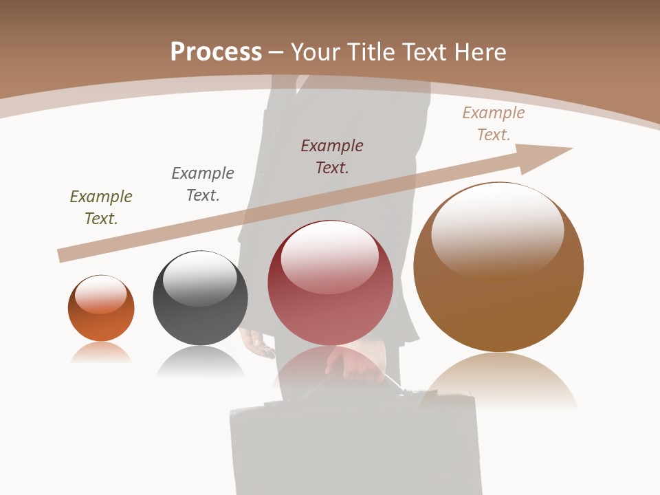 White School Business PowerPoint Template