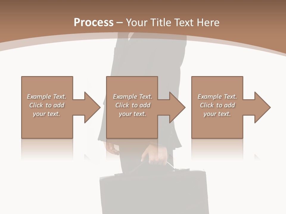 White School Business PowerPoint Template