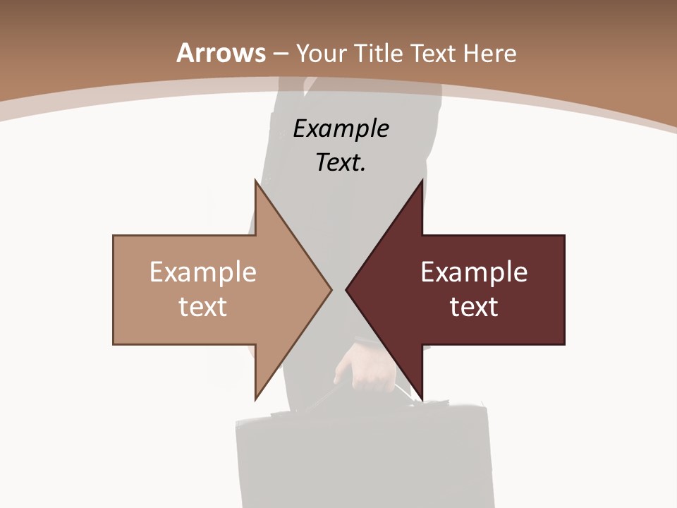 White School Business PowerPoint Template