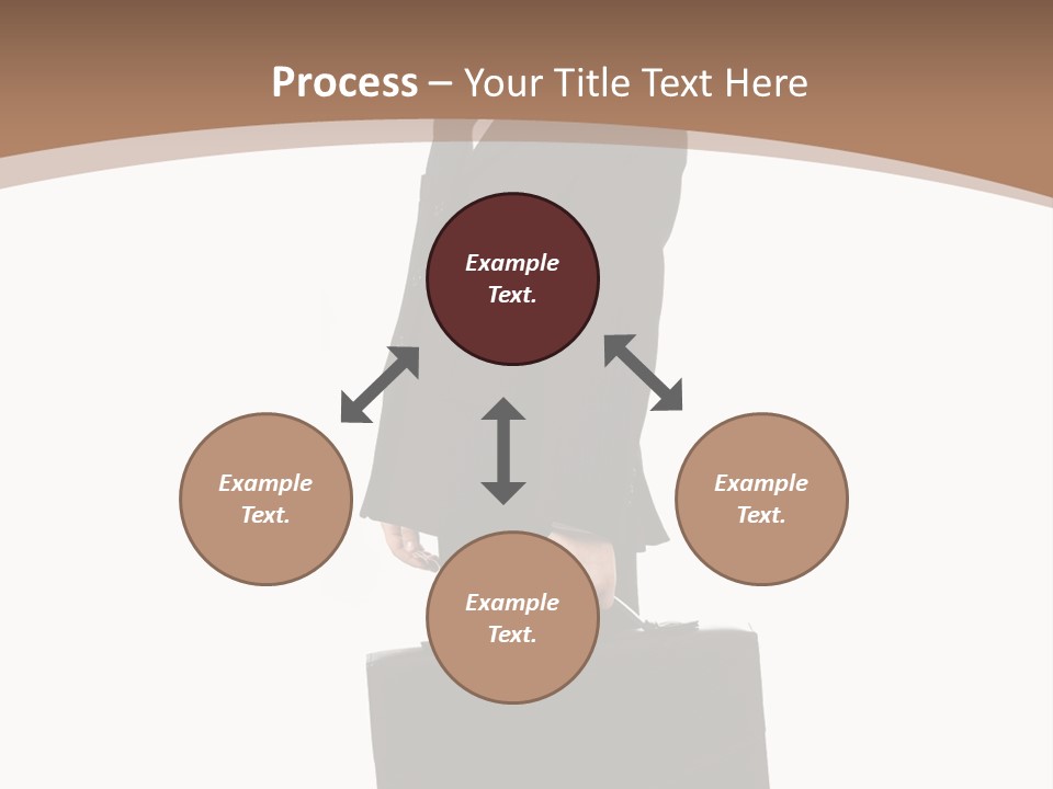 White School Business PowerPoint Template