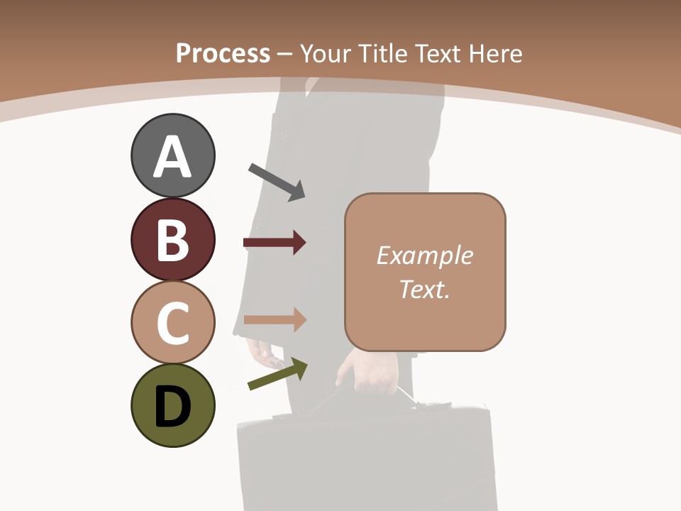 White School Business PowerPoint Template