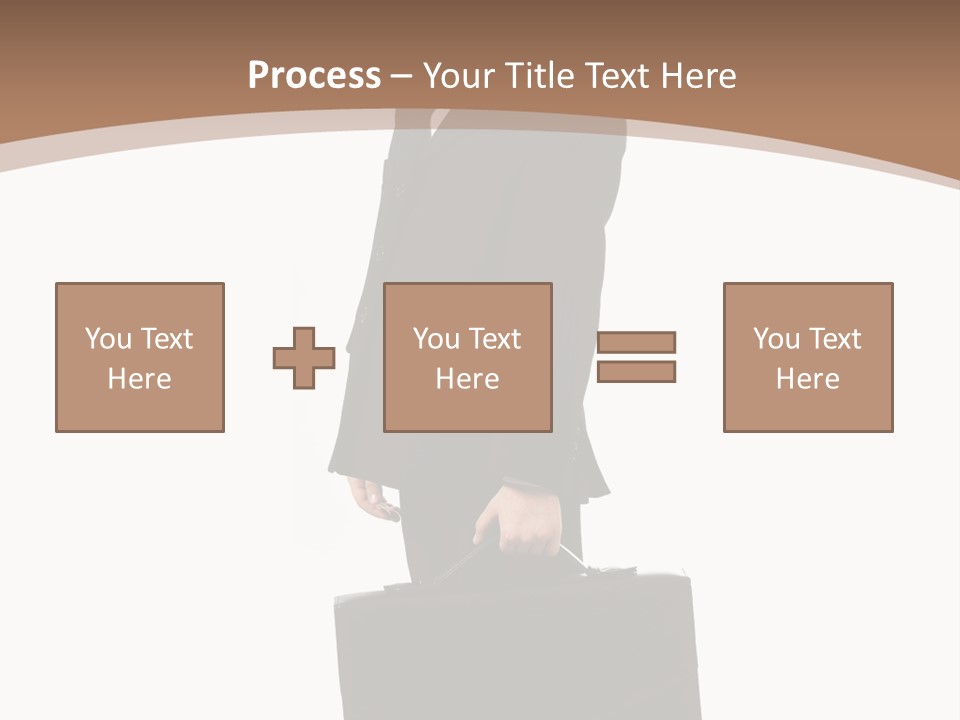 White School Business PowerPoint Template