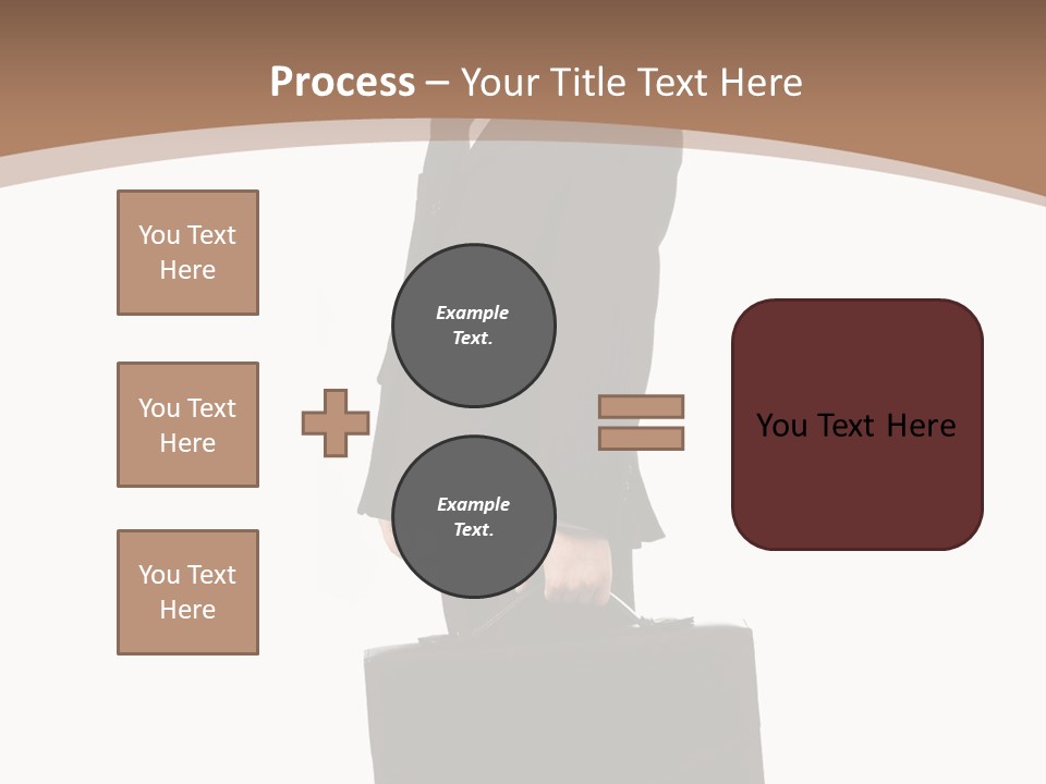 White School Business PowerPoint Template