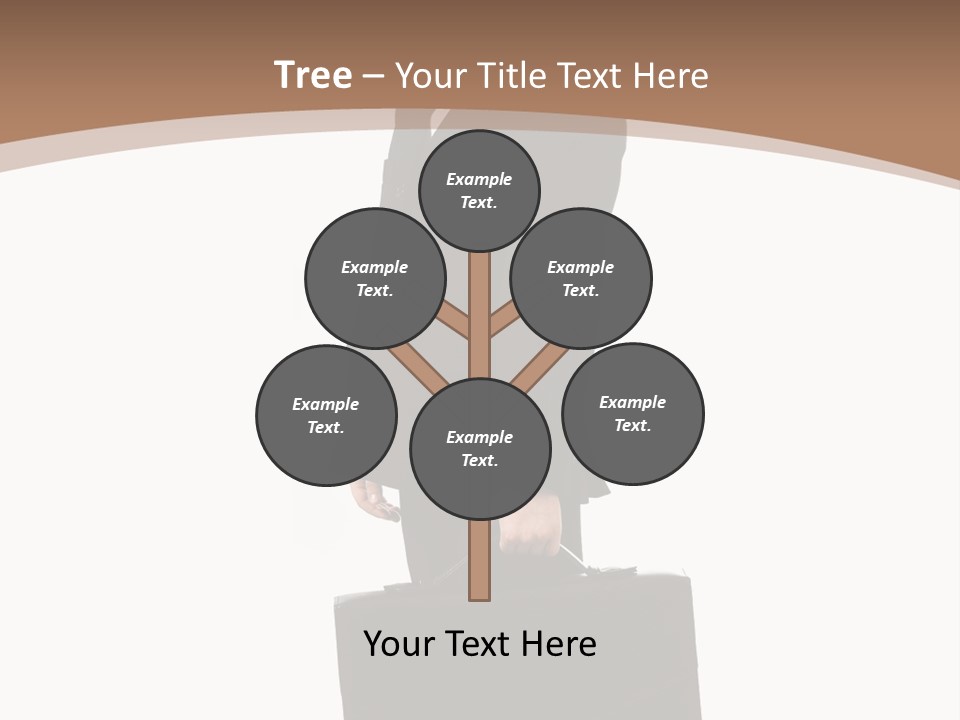 White School Business PowerPoint Template