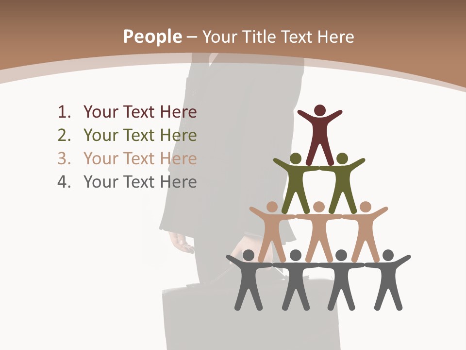 White School Business PowerPoint Template