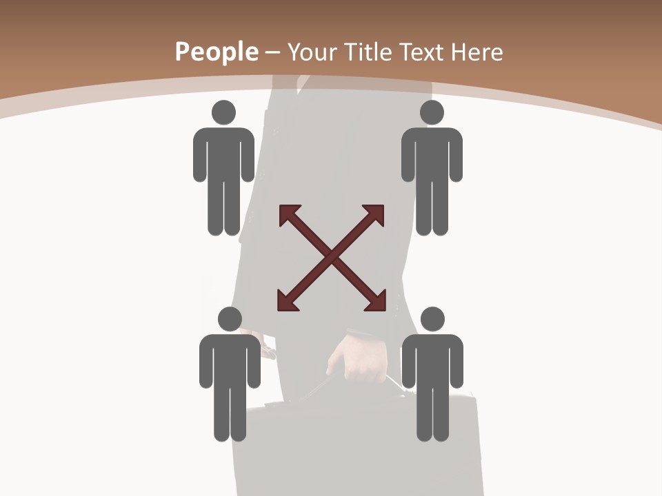 White School Business PowerPoint Template