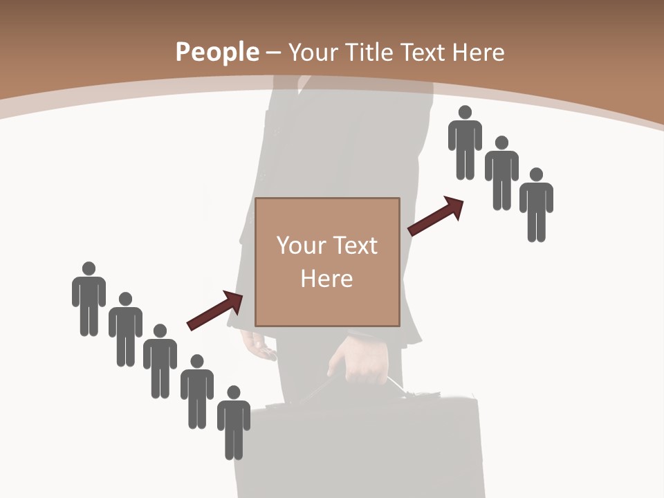 White School Business PowerPoint Template