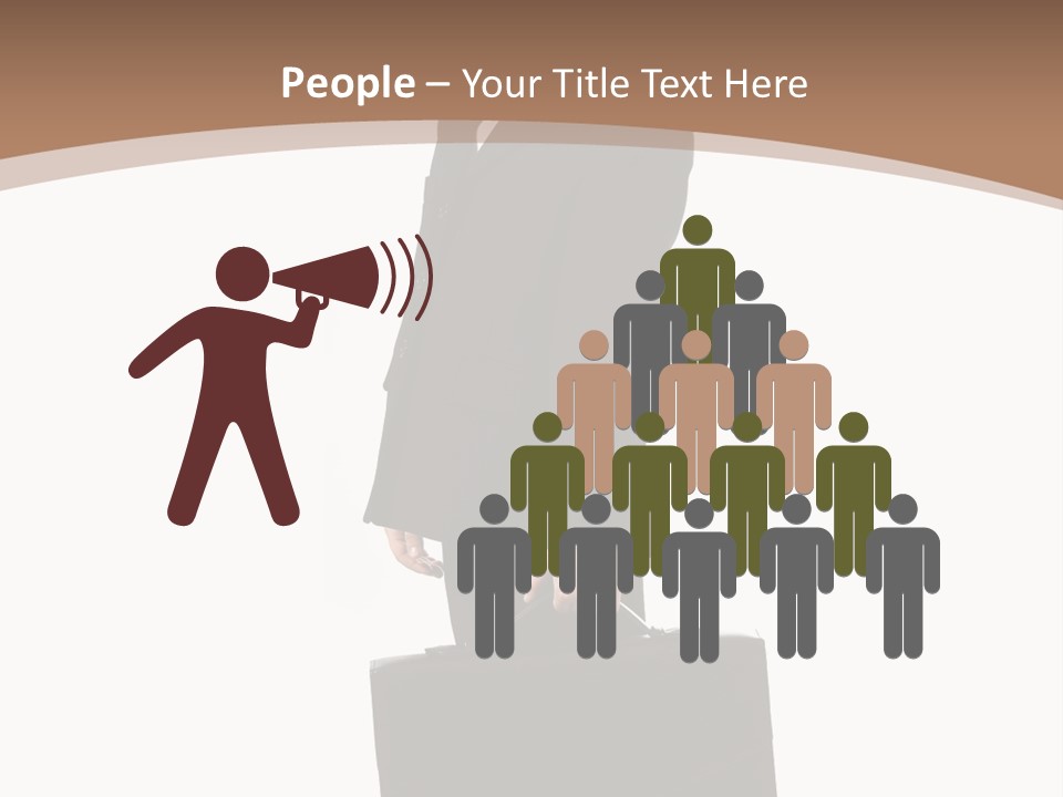 White School Business PowerPoint Template