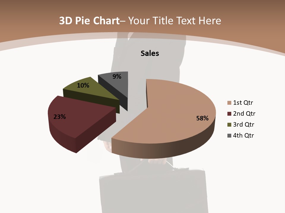 White School Business PowerPoint Template