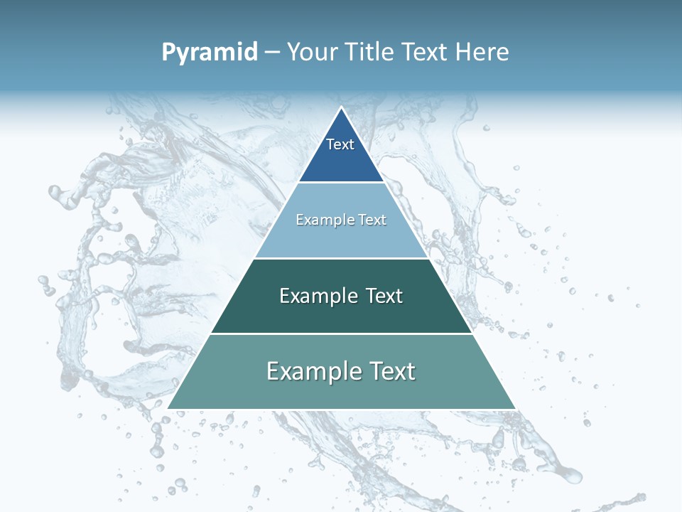 Wave Splash Clean PowerPoint Template