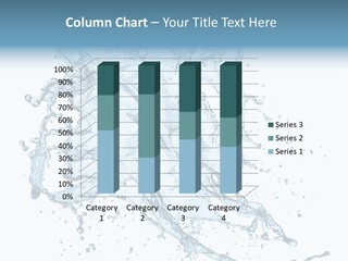 Wave Splash Clean PowerPoint Template