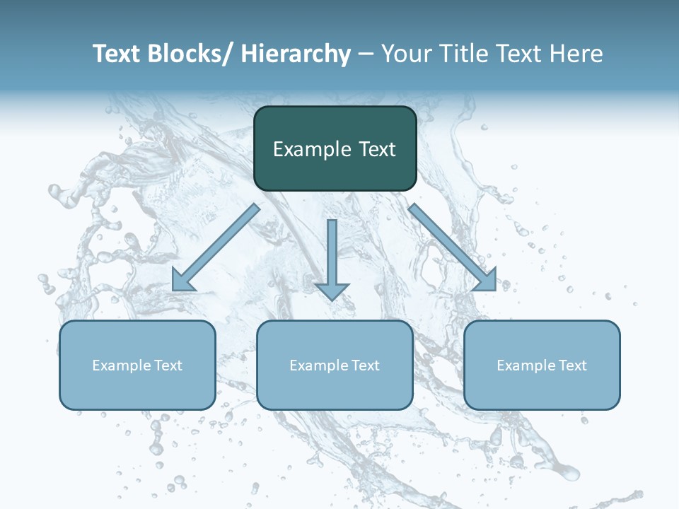 Wave Splash Clean PowerPoint Template