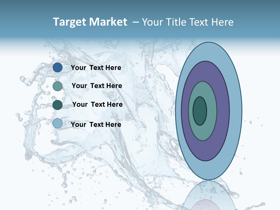 Wave Splash Clean PowerPoint Template