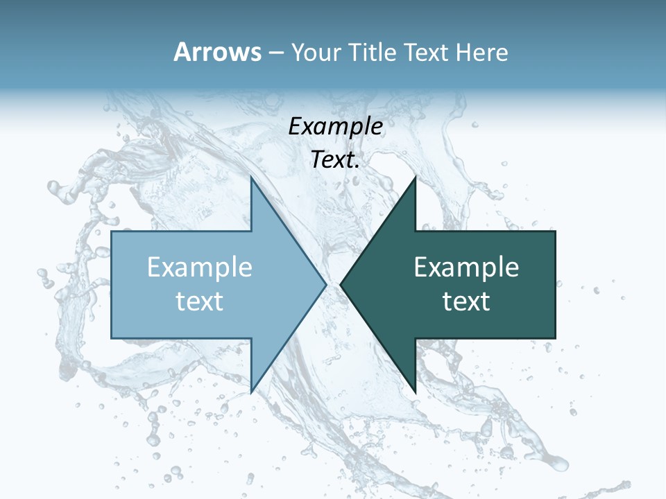 Wave Splash Clean PowerPoint Template