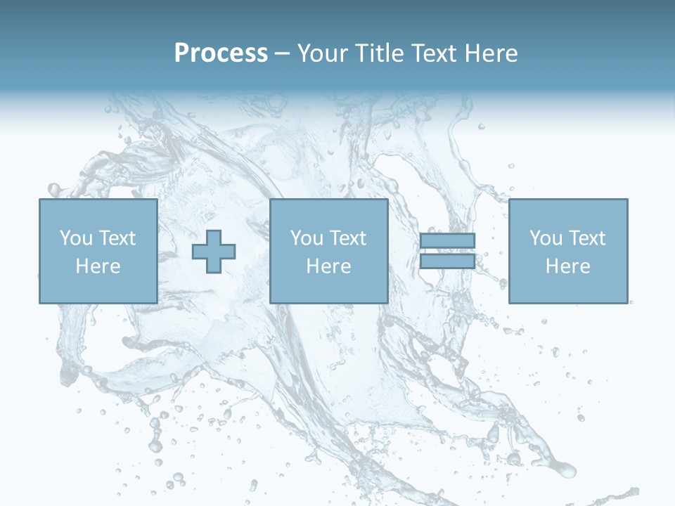 Wave Splash Clean PowerPoint Template