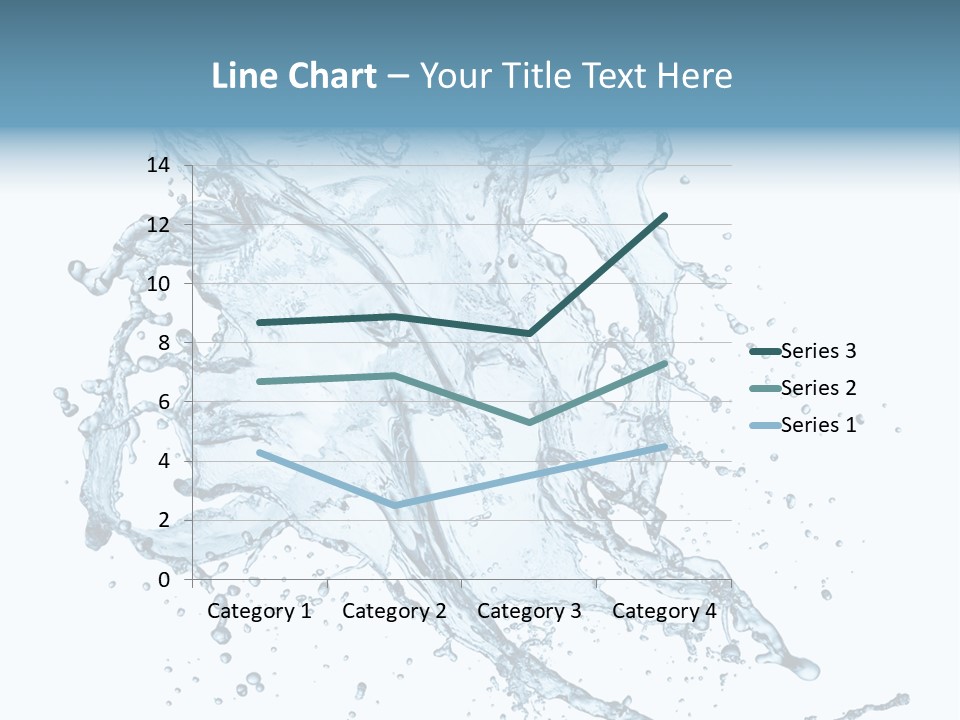 Wave Splash Clean PowerPoint Template