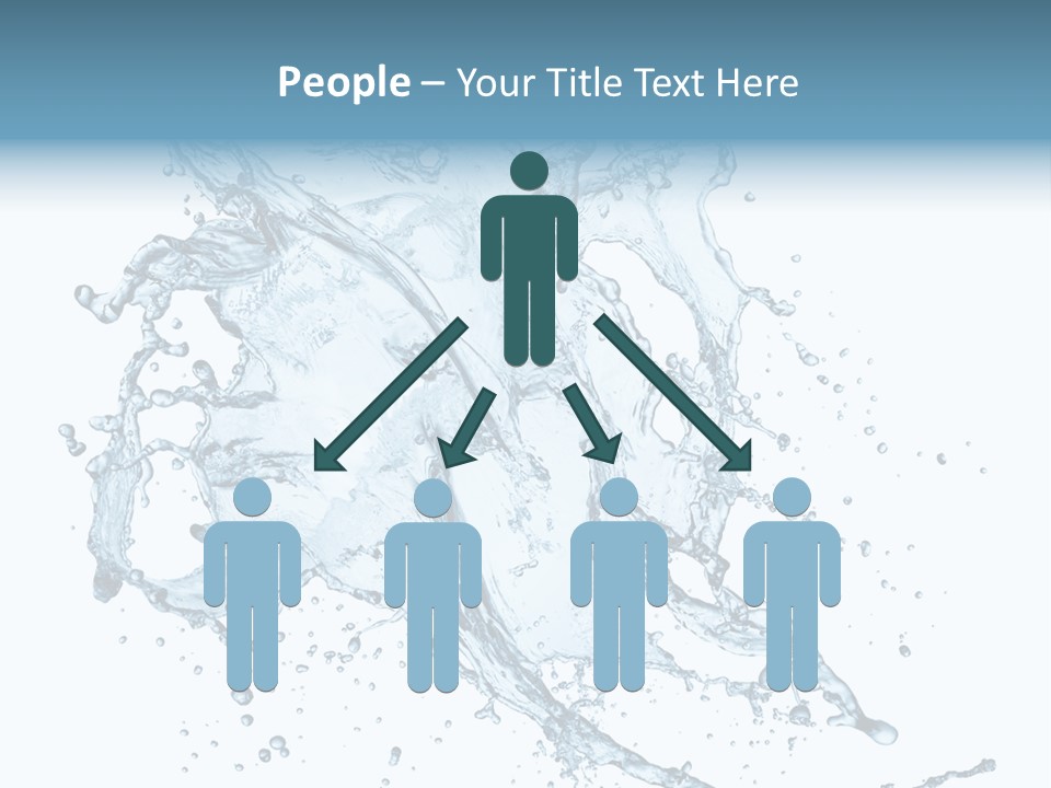 Wave Splash Clean PowerPoint Template