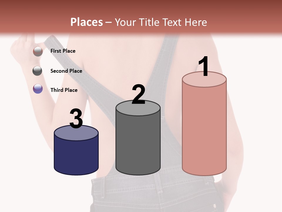 Carpenter Isolated Builder PowerPoint Template