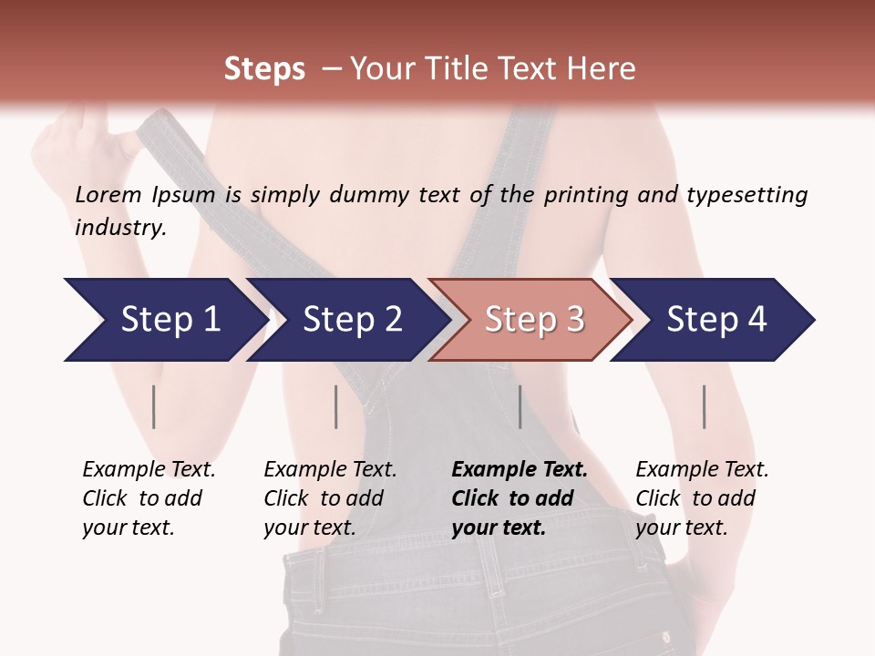 Carpenter Isolated Builder PowerPoint Template