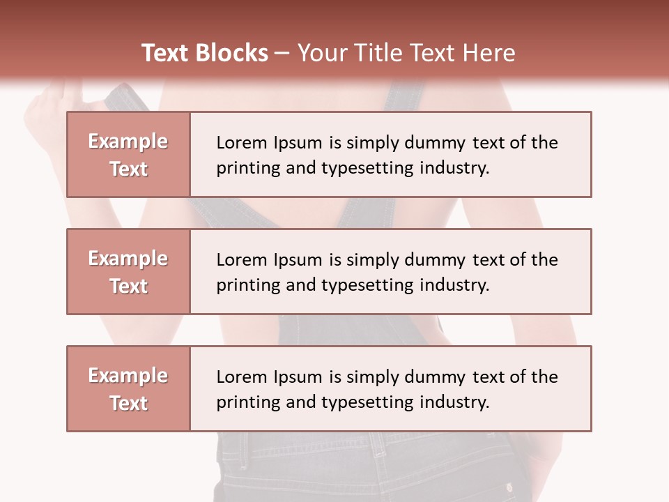 Carpenter Isolated Builder PowerPoint Template
