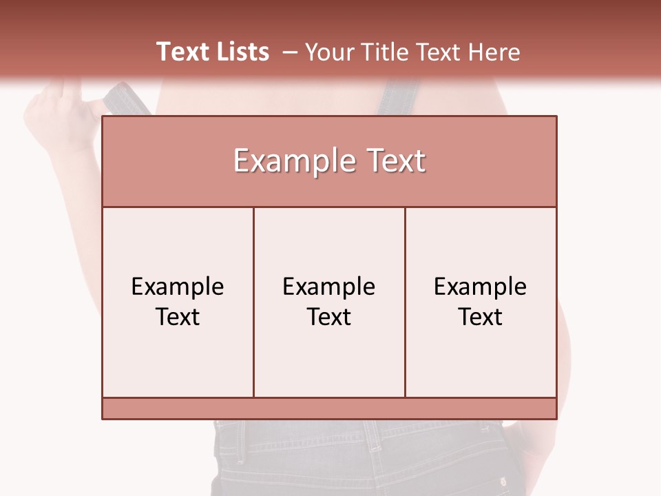 Carpenter Isolated Builder PowerPoint Template