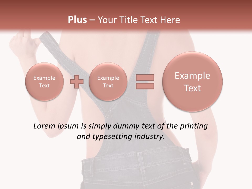 Carpenter Isolated Builder PowerPoint Template